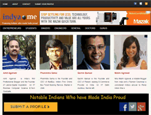 Tablet Screenshot of indya.me